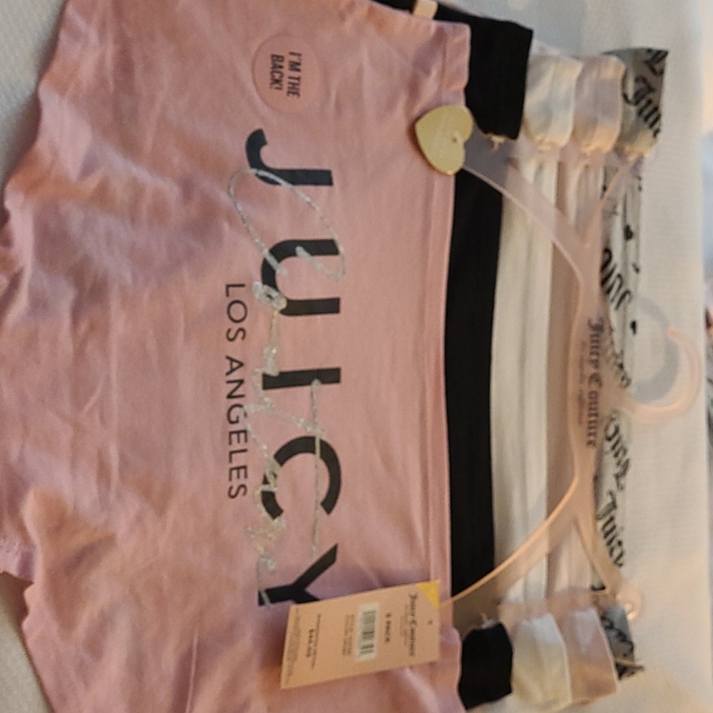 B2G1Free!!!   Juicy Couture 5pk boyshorts